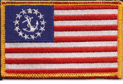 US Yacht Ensign - rectangle