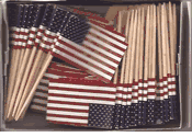 US Toothpick Flags 