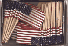 US Toothpick Flags 