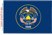 Utah Flag Decal Stickers - Large