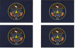 Utah Flag Stickers