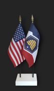Utah - New Design and US Flag Desk Set