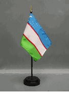 Uzbekistan Miniature Flag