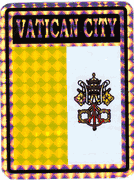 Vatican City Vinyl Reflective Decal