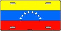 Venezuela Flag License Plate
