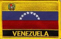 Venezuela Flag Patch with Name