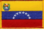 Venezuela Flag Rectangle Patch