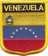 Venezuela Flag Shield Patch
