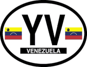 Venezuela Flag It Oval Decal
