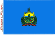 Vermont Flag Decal Stickers