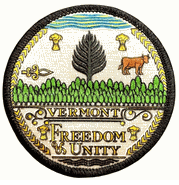 Vermont State Seal Patch
