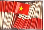 Vietnam Flag Toothpicks