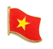 Vietnam Flag Lapel Pin - Single