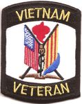 Vietnam Veteran Shield Patch