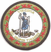 Virginia State Seal Patch