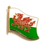 Wales Flag Lapel Pin - Single