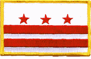 Washington D.C. Flag Patch