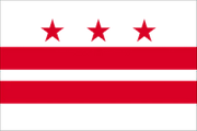 Washington DC 3′x5′ Nylon Flag