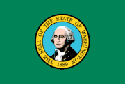 Washington State Nylon Flags - All Popular Sizes