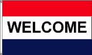 Welcome Flag - 3'x5' Nylon 