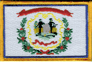 West Virginia Flag Patch