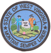 West Virginia State Seal Patch