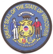 Wisconsin State Seal Patch