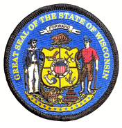 Wisconsin State Seal Patch