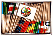 Assorted World Cup Toothpicks