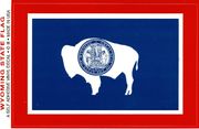 Wyoming Flag Decal Stickers