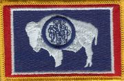 Wyoming Flag Patch