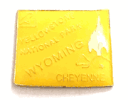 Wyoming Map Lapel Pin 