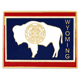 thumbnail image 2 of Wyoming State Flag Vinyl Decal / Sticker – 5-Year Glossy Finish (Made In USA) 2 of 5