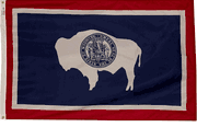 Wyoming State Flag - 3'x5' Nylon