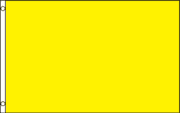 Yellow 3x5 Nylon Flag - Imported  
