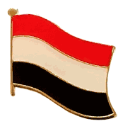 Yemen Flag Lapel Pin - Single