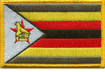 Zimbabwe Flag Patch - Rectangle