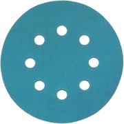 5" 8-Hole BlueCut Hook & Loop Sanding Discs, P400 Grit, Box of 100.