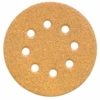 5" 8-Hole GoldStar Hook & Loop Sanding Discs, P120 Grit, Box of 50.