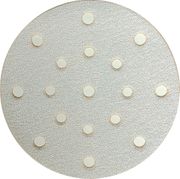6" 17-Hole Platinum Hook & Loop Sanding Discs, P400C Grit, Pack of 50.