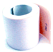 6" x 25 Yard Hook & Loop Drum Sander Roll, 150 Grit.
