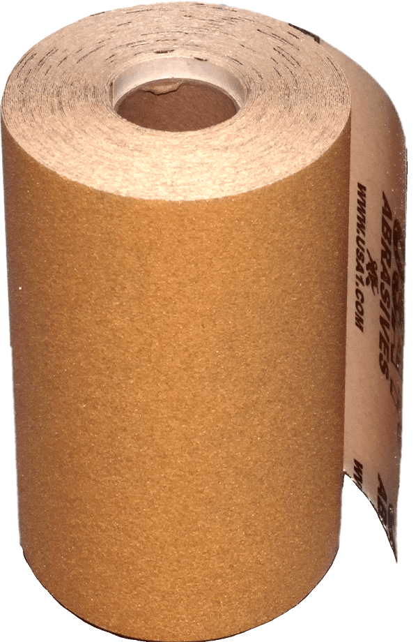 GoldStar Adhesive Sandpaper Roll, 4.5" Wide, 10 Yds. Long, 80 Grit.