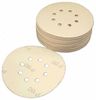 6" Diameter, 8 Hole Hook and Loop Platinum Paper Sanding Discs, P600C Grit, Box of 50.