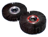 Unmounted Flap Sanding Wheel 6 Inch Diameter, 1 1/2 Inch Face, 1 Inch Hole, 80 Grit