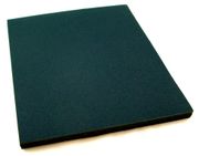 BlackCarbon Wet or Dry Sandpaper Sheets, Silicon Carbide, 9" by 11", P2000 Grit, Pack of 50.