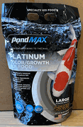 PondMax Platinum <br> Growth & Color Koi Food <br> 20 lbs.