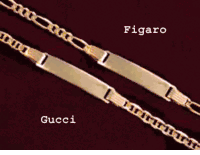 14K Gold Baby ID Bracelets