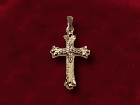 14K Gold Cross