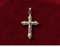 14K Gold Cross