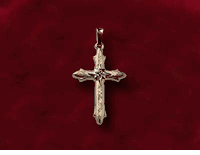 14K Gold Cross